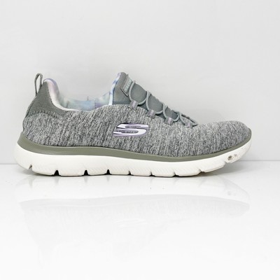 

Skechers Womens Summits 149203 Серая повседневная обувь Кроссовки Размер 6.5, Серый, Summits