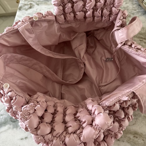 As Is Pet Life Bubble Vogue Ultra Plush Designer Pet Carrier Dog Bag Pink$75