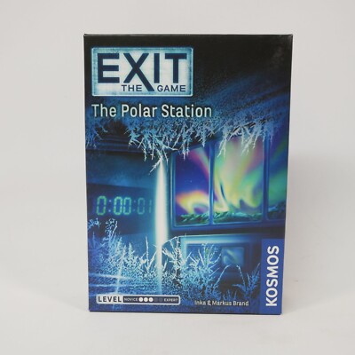Exit The Game: The Polar Station Escape Room Board Game (1-4 Players) NIB
