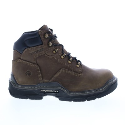 

Мужские широкие рабочие ботинки Wolverine Raider Durashocks CarbonMax 6 серые, Серый, Wolverine Raider Durashocks CarbonMax 6''