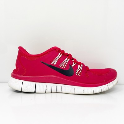 Nike Womens Free 5.0 580591-600 Красные кроссовки для бега Размер 6