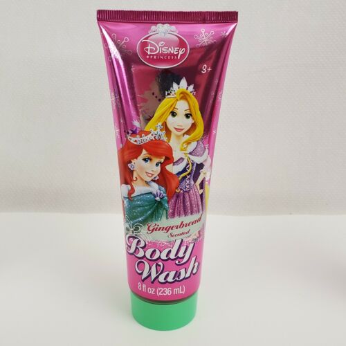 Disney Princess Body Wash, Holiday Themed Gingerbread Scented Kids Girls 8 oz