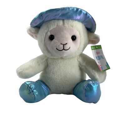 Kellytoy Easter Baby Lamb Plush Pal Stuffed Animal Toy 8'' NEW NWT Meijer