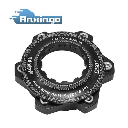 Center Lock 6-bolt Bike Thru-axle Hub Disc Brake Rotor Adaptor 12mm