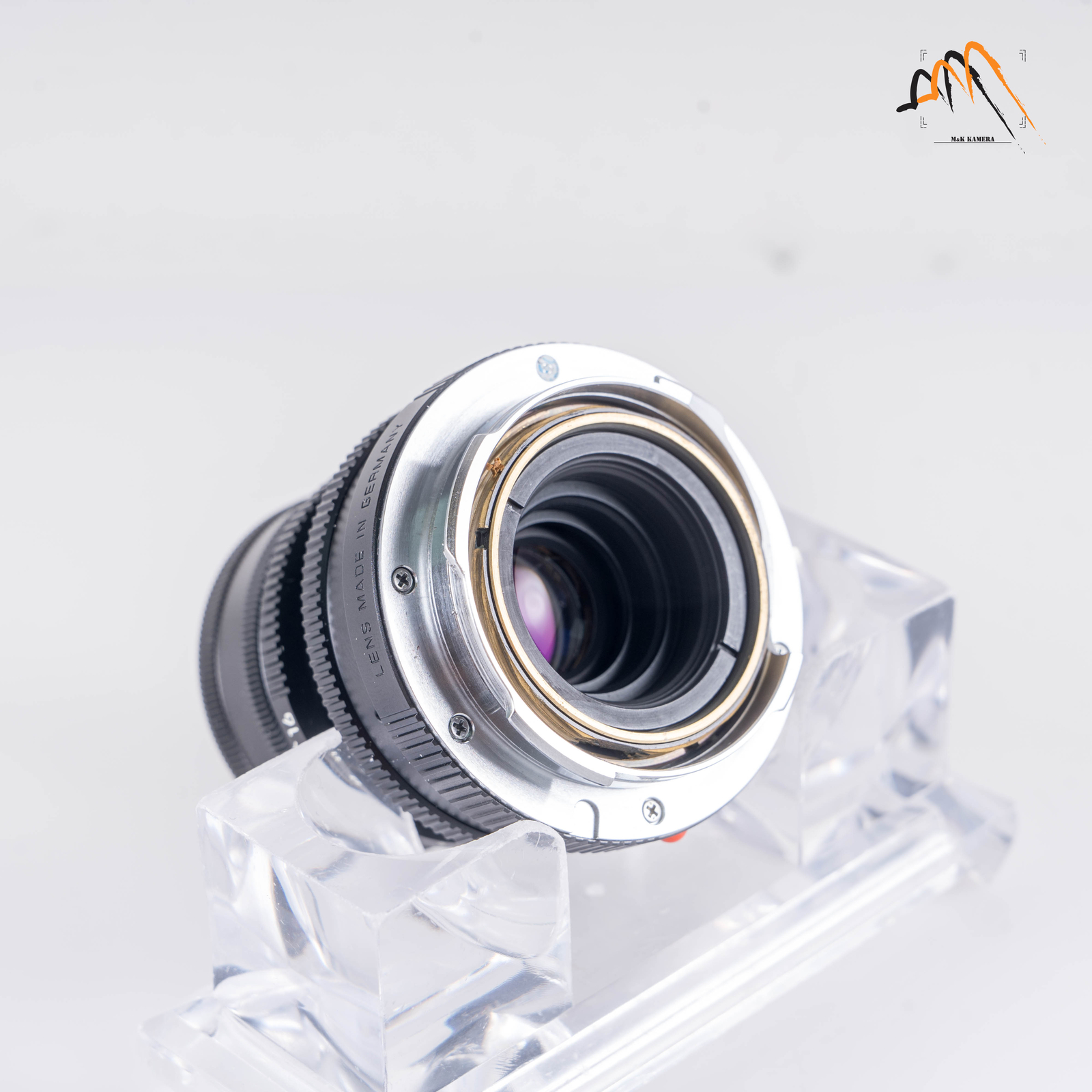 Leica Elmar-M 50mm/F2.8 Ver.II Black Lens Yr.1996 Germany #11115