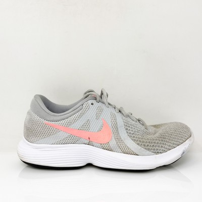 

Nike Womens Revolution 4 908999-016 Серые кроссовки для бега, размер 6,5, Серый, Revolution 4