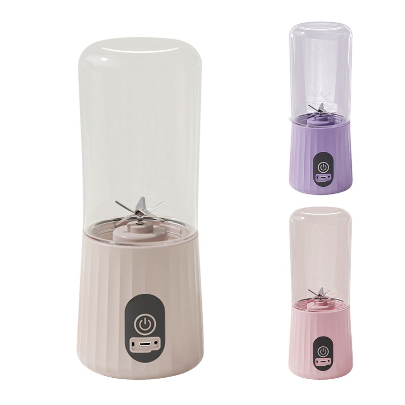 Portable Blender Juicer Cup USB Rechargeable Smoothies Mixer Fruit Machine