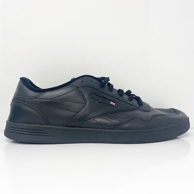 

Кроссовки Reebok Mens Club MEMT V68166 черные кроссовки размер 15 4E, Черный, Club MEMT