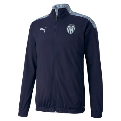 PUMA PUMA VALENCIA STADIUM SPORTS FOOTBALL TRAINING OUTDOOR JACKET - NAVY