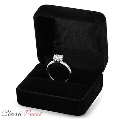 Pre-owned Pucci 1.9ct Heart Anniversary Promise Simulated Engagement Bridal Ring 14k White Gold In D