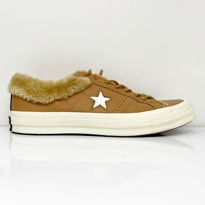 

Converse Unisex One Star Ox 162603C Бежевая повседневная обувь Кроссовки Размер M 8 W 10, Бежевый, One Star Ox