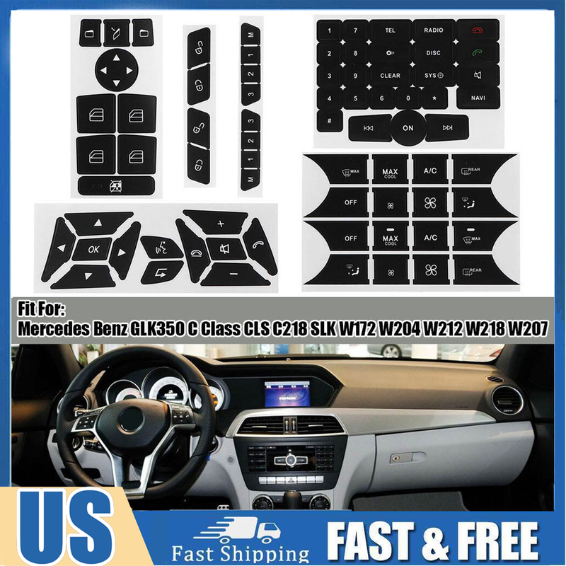 Sticker Set For Mercedes Benz