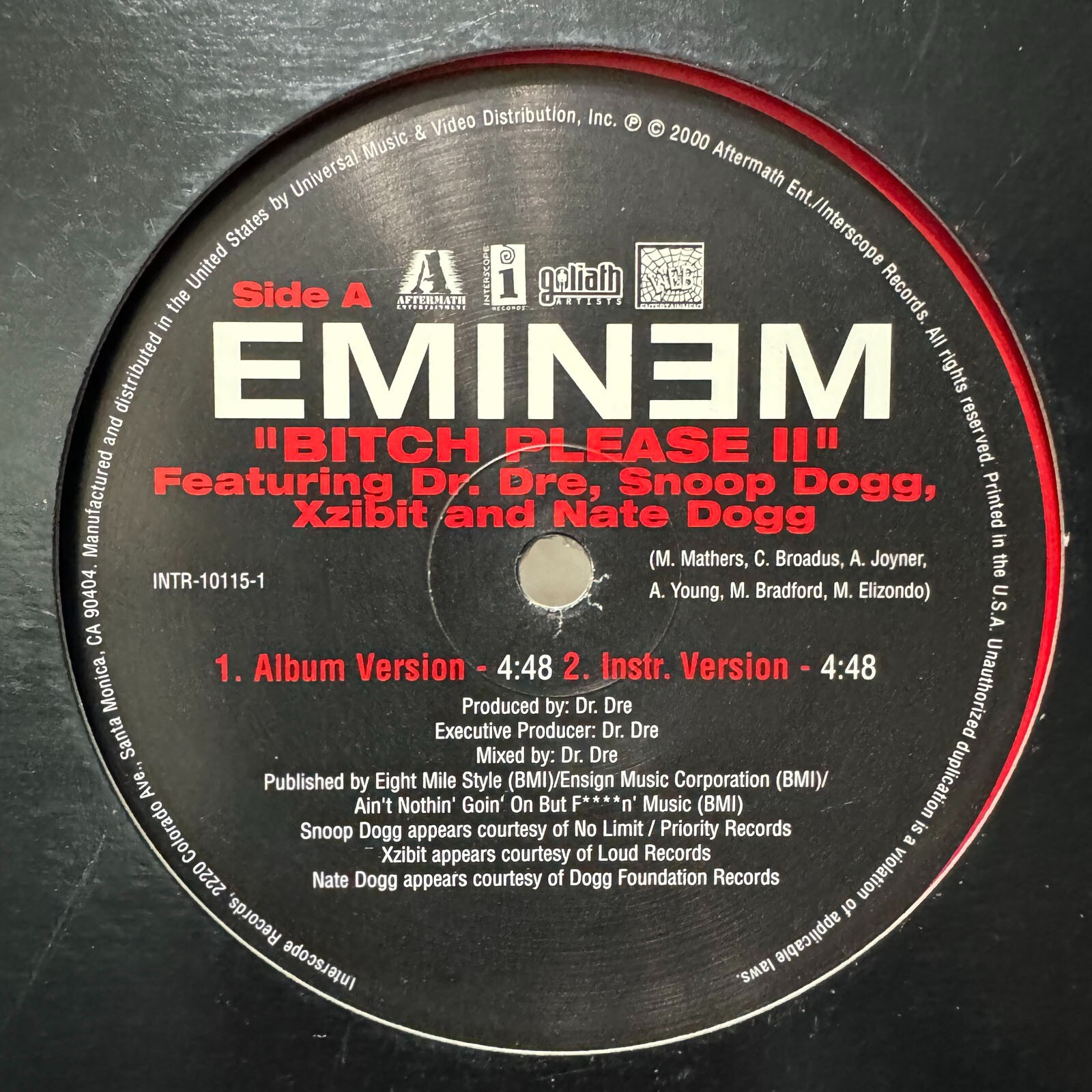 Eminem Bitch Please II 激レアG Funk Bitch Please II - YouTube