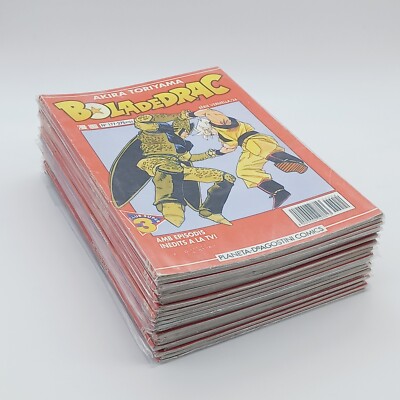 Colección Comics Manga BOLA DE DRAC Z Serie Vermella en CATALAN nº 154 al 209