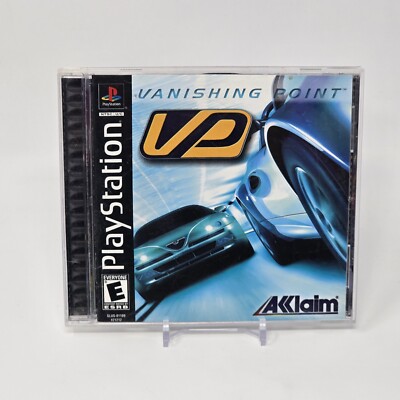 Vanishing Point (PlayStation 1 PS1) CIB COMPLETE & TESTED