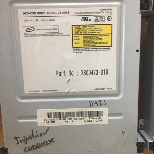 Lot Of 3 Toshiba Samsung Xbox 360 Dvd Drive Replacement - For Parts Or Repair -