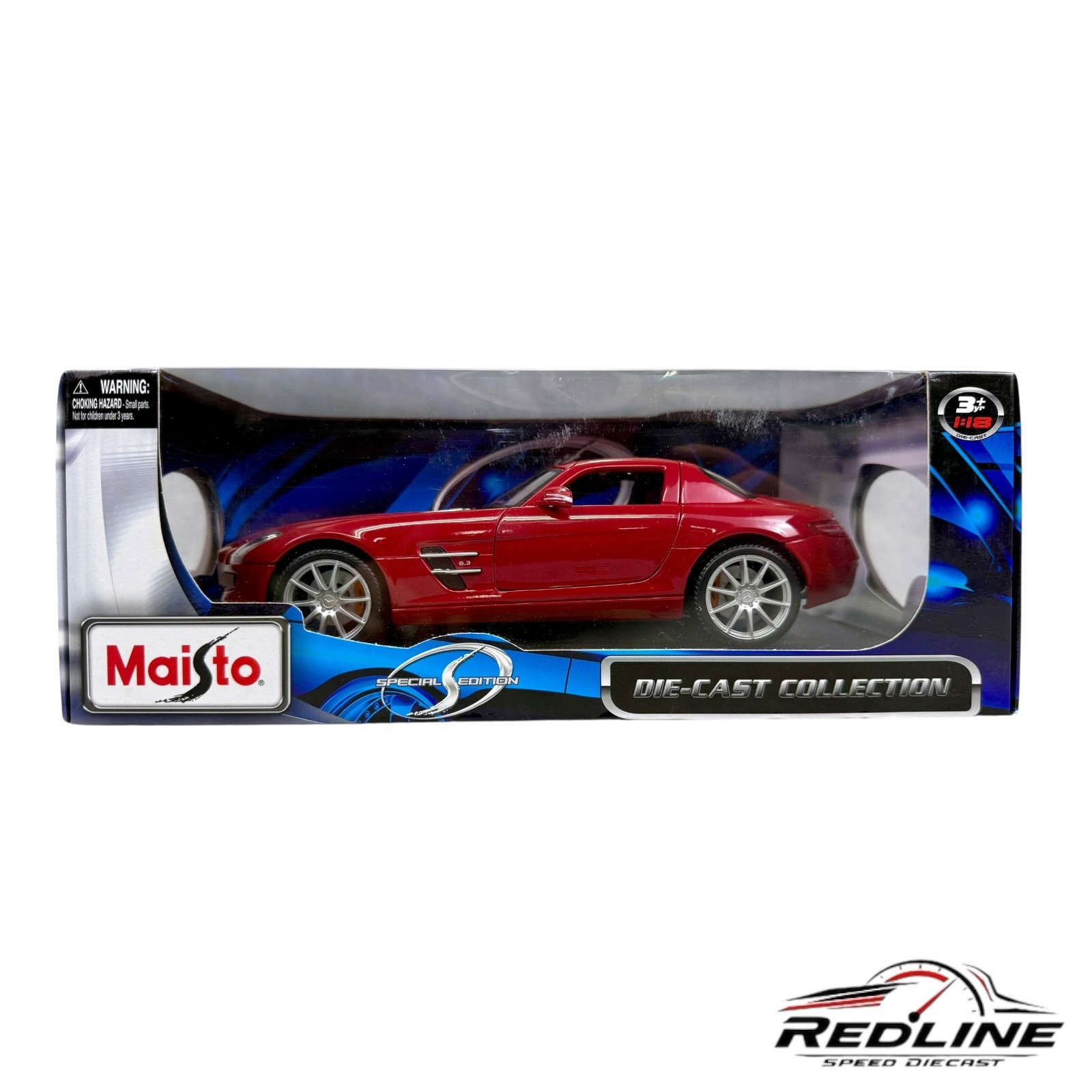 hiro32 mercedes SLS AMG 1/18 maisto 1/18 Maisto Mercedes-Benz Mercedes SLS AMG (Metallic Matte
