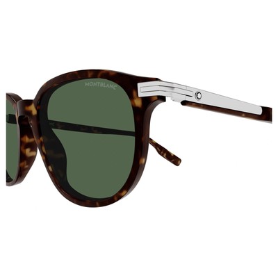 MONTBLANC MONT BLANC MB0276S-002 HAVANA HAVANA GREEN SUNGLASSES