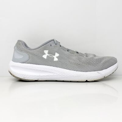 

Under Armour Mens Charged Pursuit 2 3022594-102 Серые кроссовки для бега 11, Серый, Charged Pursuit 2