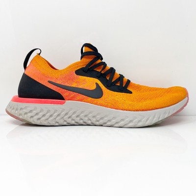 

Nike Womens Epic React Flyknit AQ0070-800 Оранжевые кроссовки для бега, размер 9, Оранжевый, Epic React Flyknit