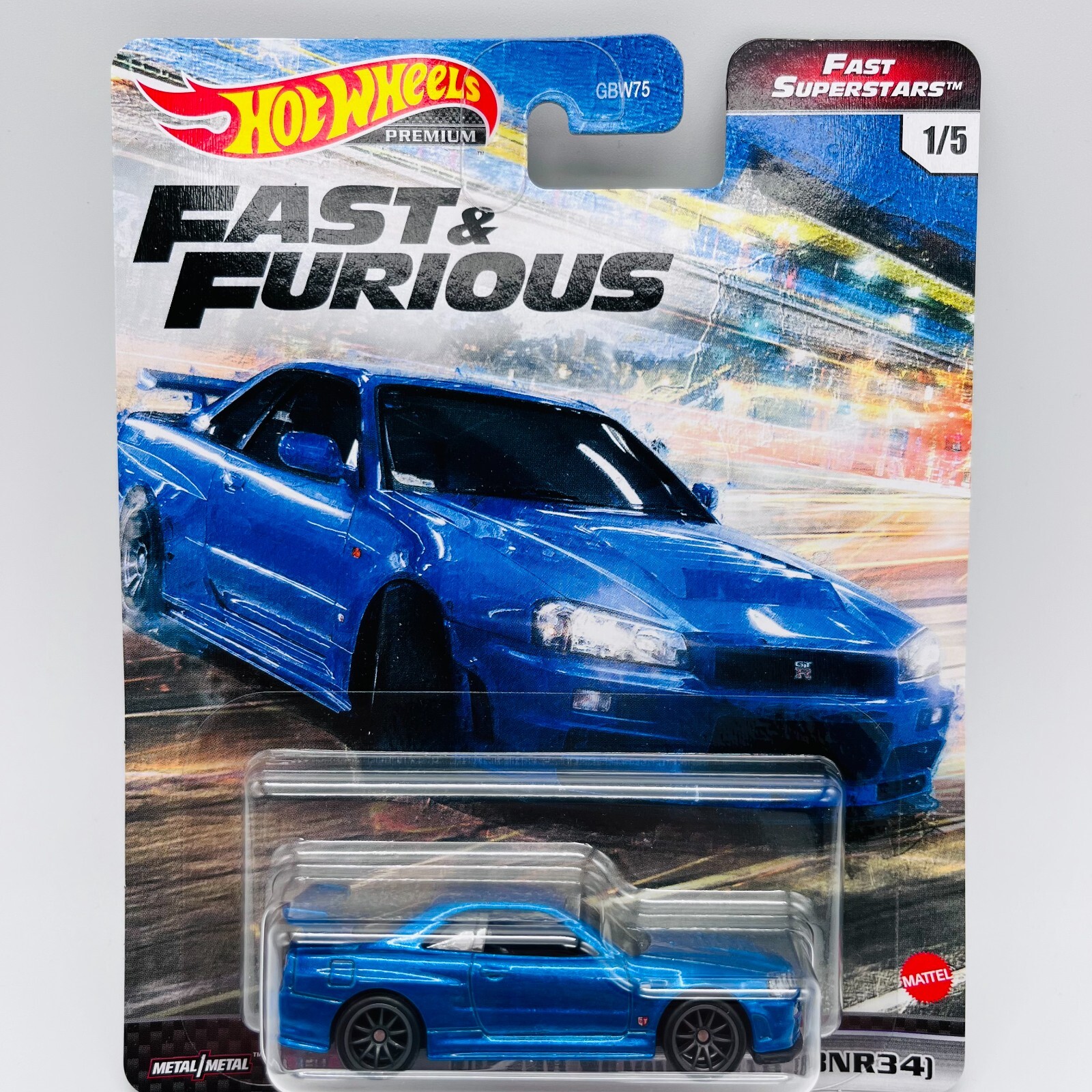 Hot Wheels Nissan Skyline GTR (BNR34) (5 pieces) | eBay