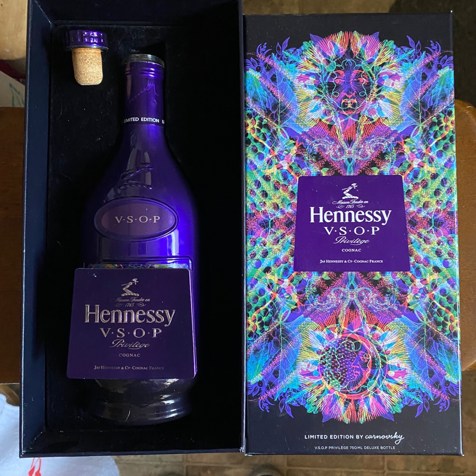Empty) 2016 Hennessy VSOP Ltd Edition by Carnovsky Duo 750ML