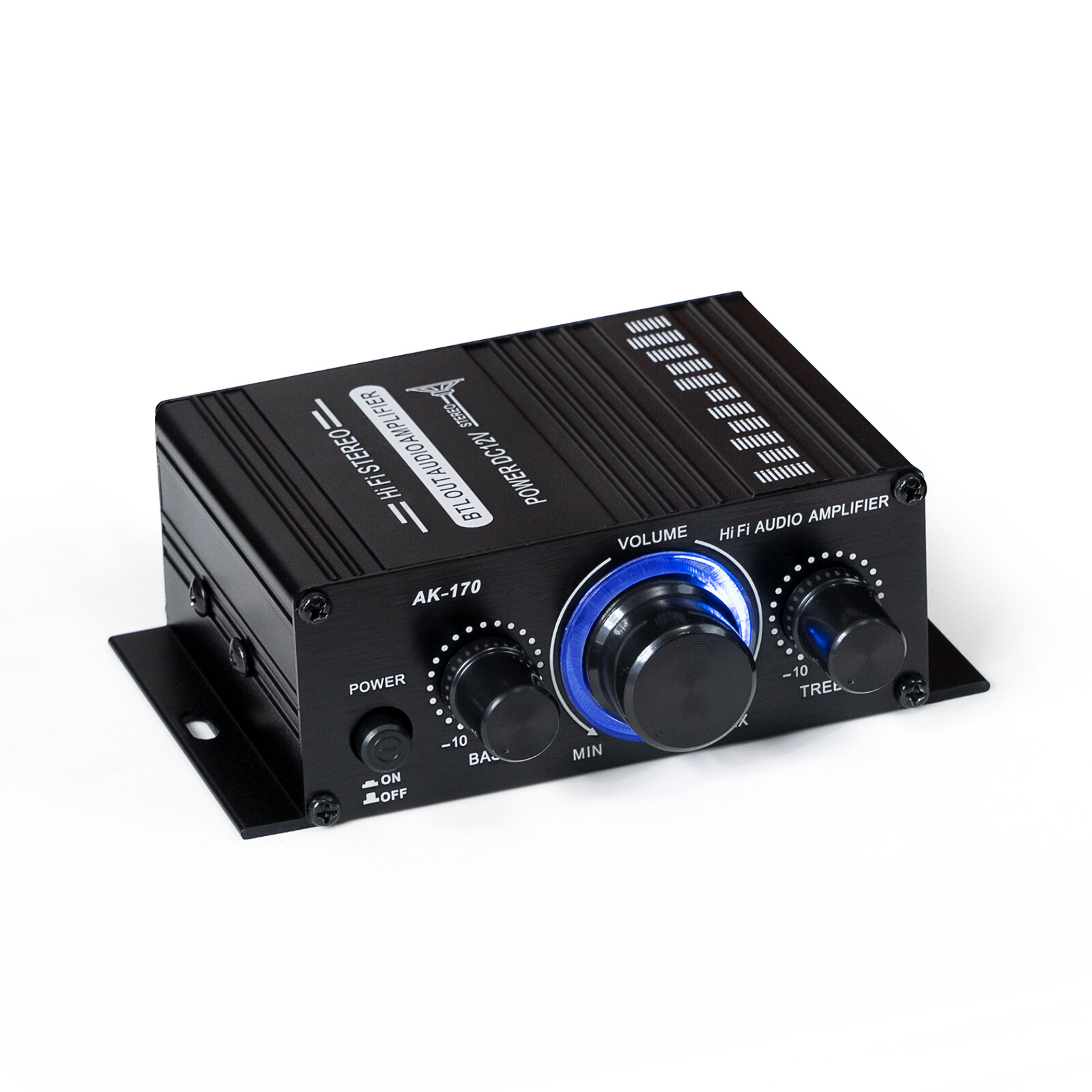12V 400W Car Audio Stereo Amplifier 2Channel HiFi Speaker Power Amp System