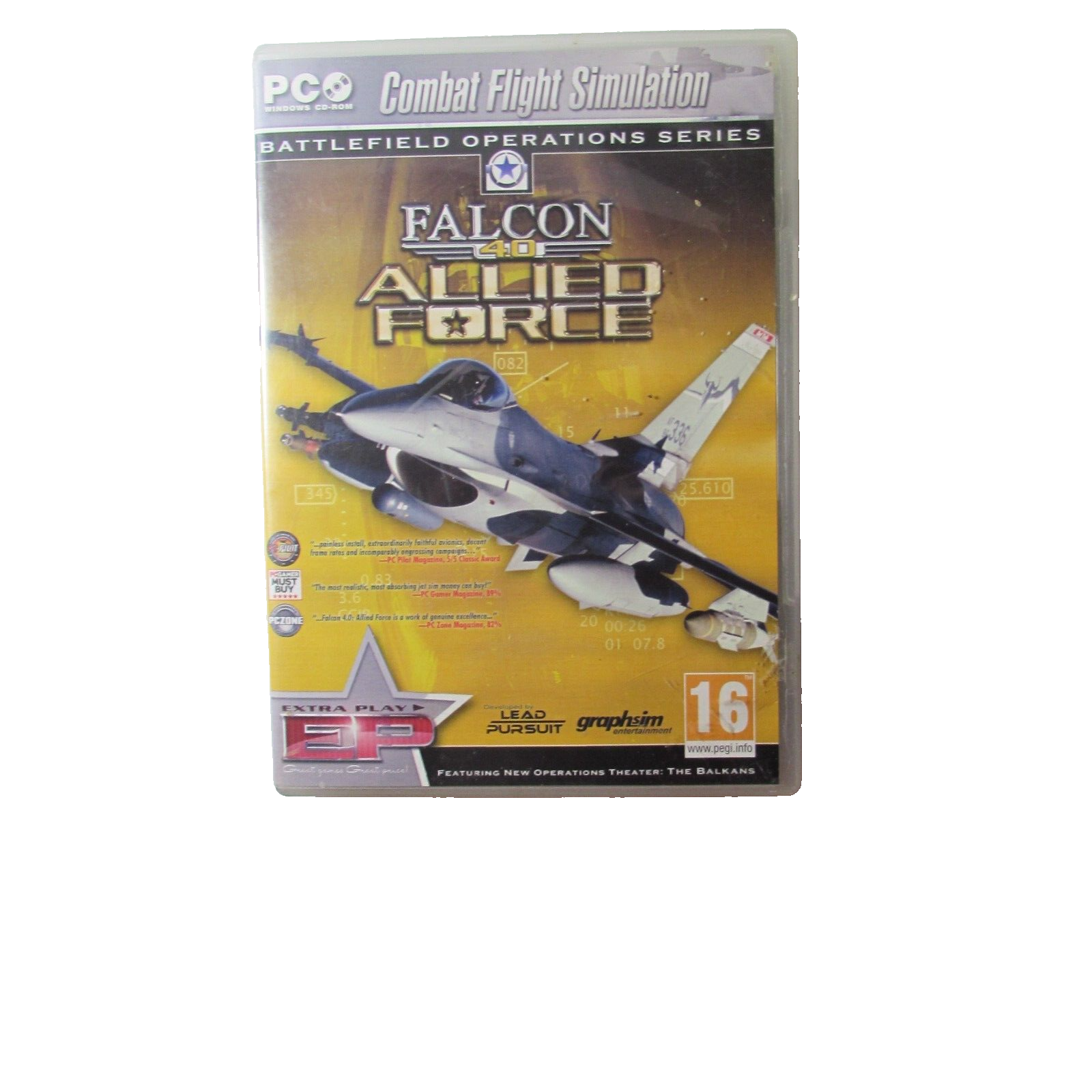 Falcon 4.0: Allied Force PC Combat Flight Simulation | eBay
