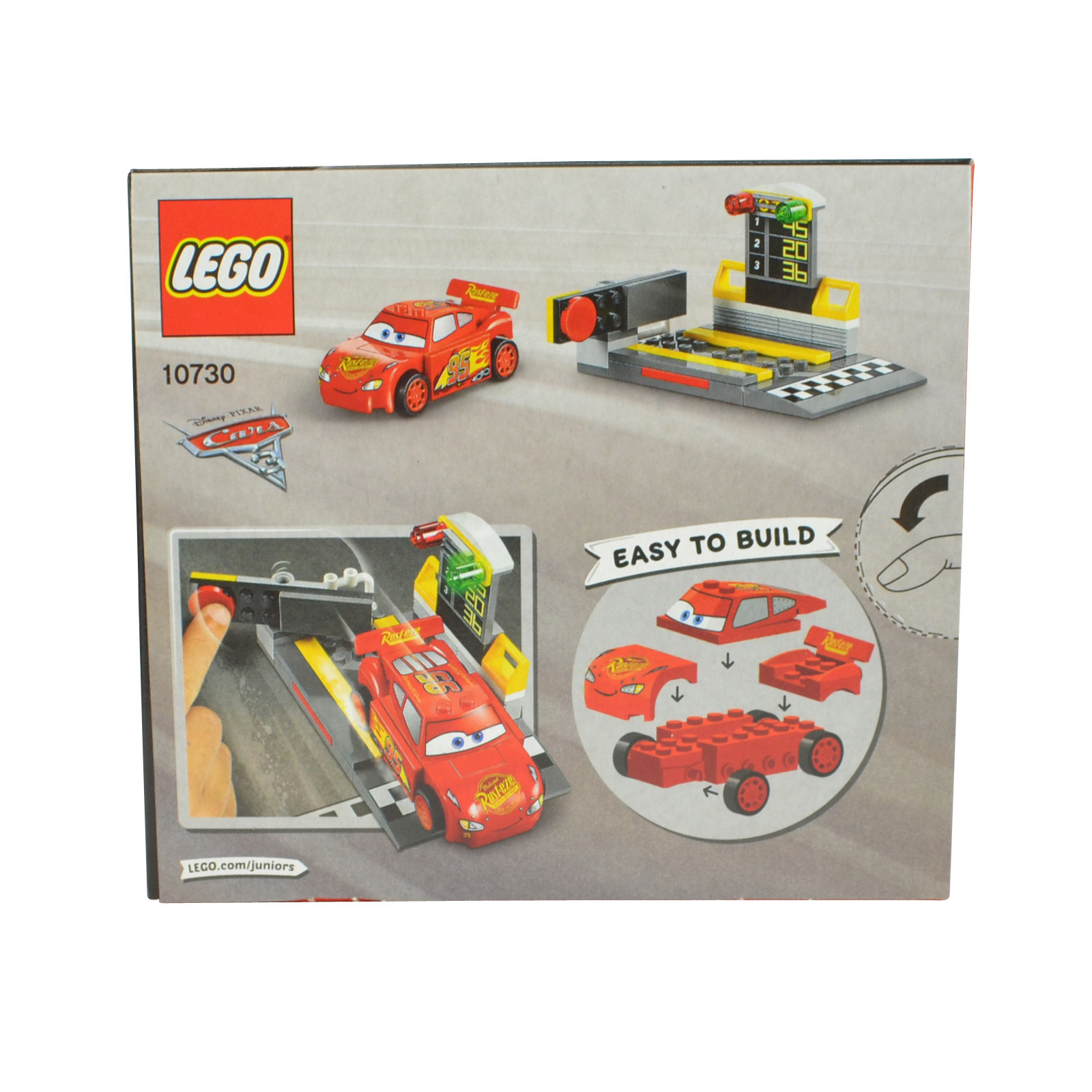 lego juniors lightning mcqueen speed launcher 10730 building kit