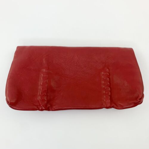 JAS MB LONDON Red Leather Flap Clutch Purse | eBay JAS MB LONDON Red Leather Flap Clutch Purse | eBay
