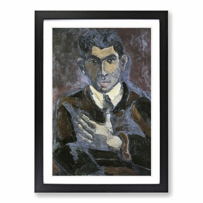 Portrait Of A Man Vol.2 By Walter Gramatte Wall Art Print Framed Canvas Picture