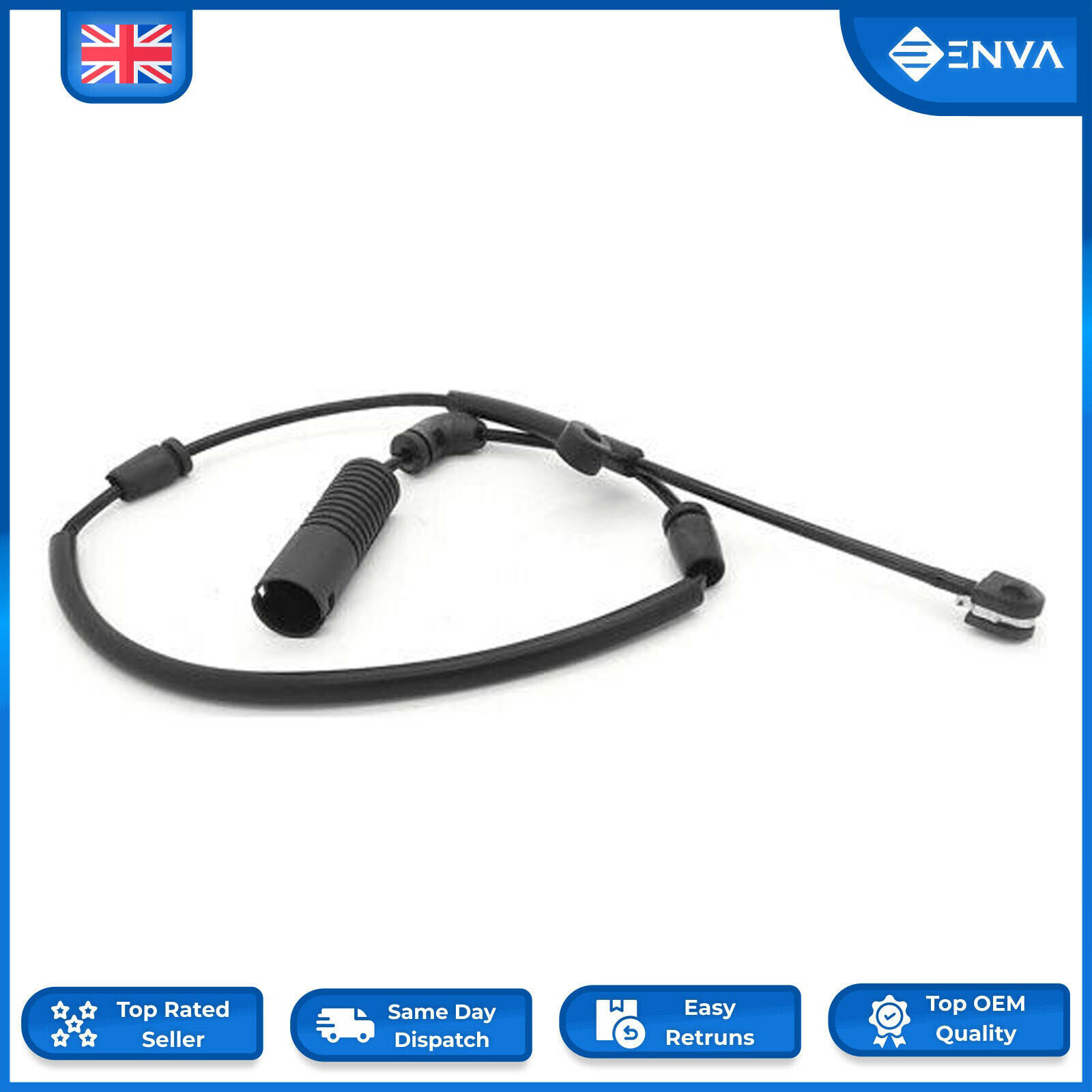 Fits BMW 3 Series E46 Z4 Brake Pad Wear Indicator Sensor Lead Front 34351164371