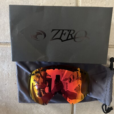 Zero Replacement Lenses Oakley Crowbar Snow Goggle Red MIRROR New