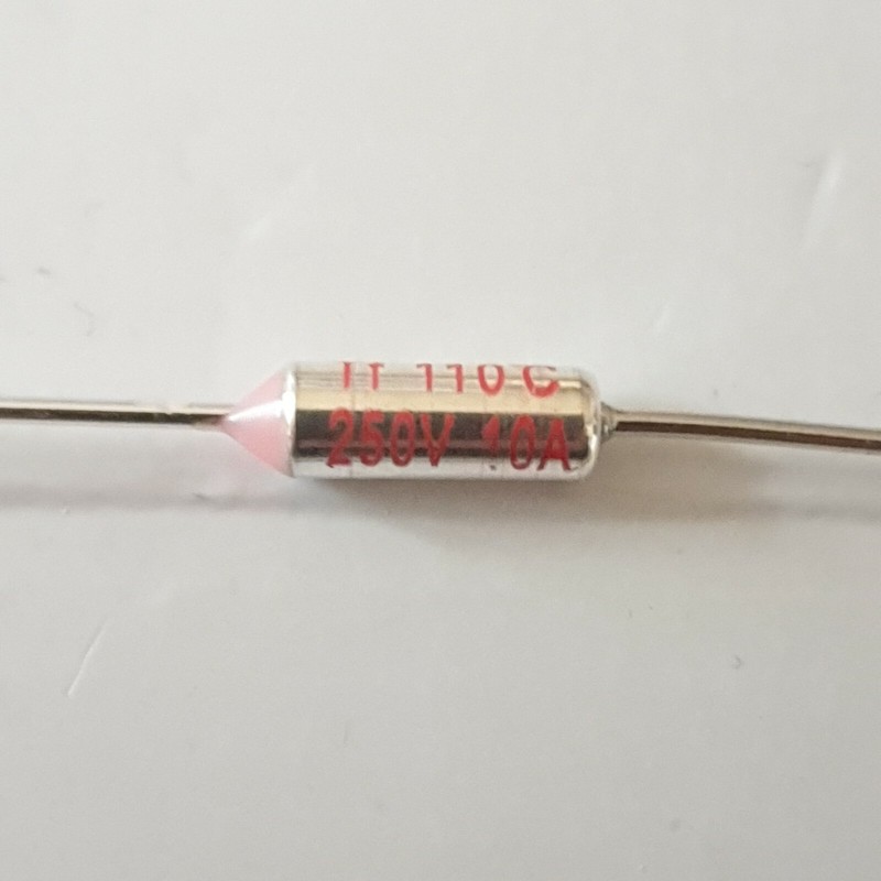 110Â° 10a Fusible Thermique 250v 10a 110Â°C  Thermal Fuse 110Â°C 10 A 250 V Thermal