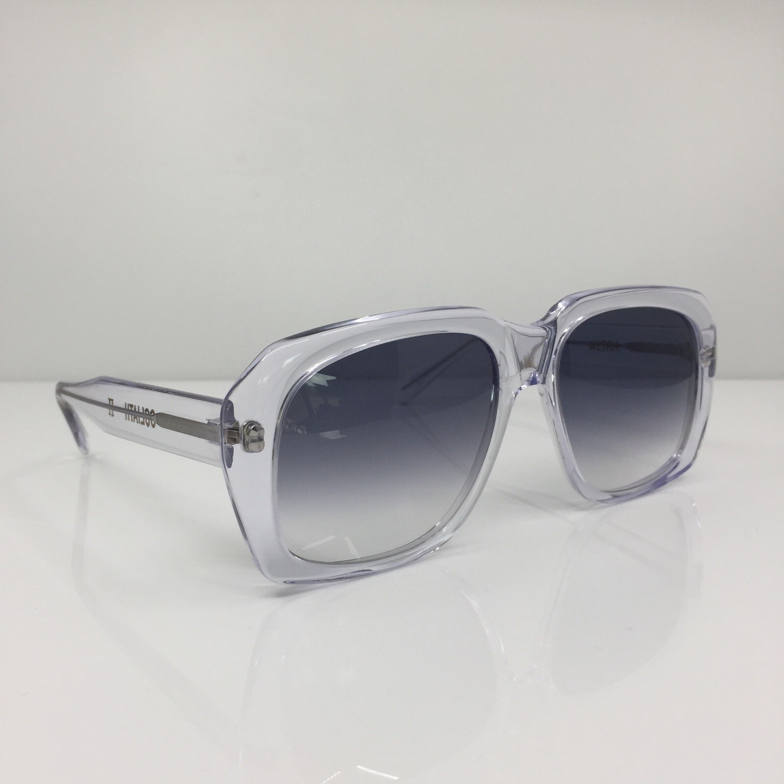 Pre-owned Goliath Ii Sunglasses Ultra  2 C. Shiny Crystal 62-20-150mm Holland In Grey Gradient