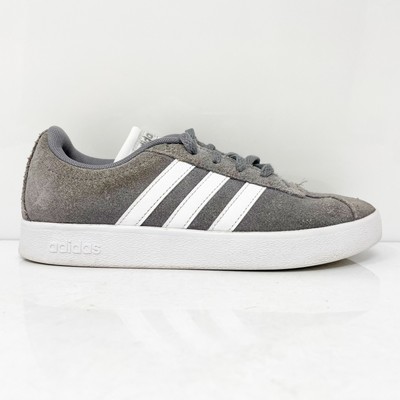 

Adidas Mens VL Court 2.0 B75692 Серые повседневные кроссовки, размер 3.5, Серый, VL Court 2.0