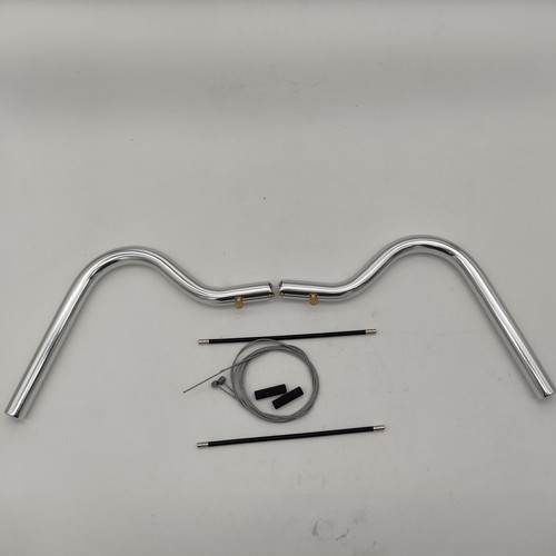 STRiDA Handle Bar Kit - Mustache Silver Folding handlebar M
