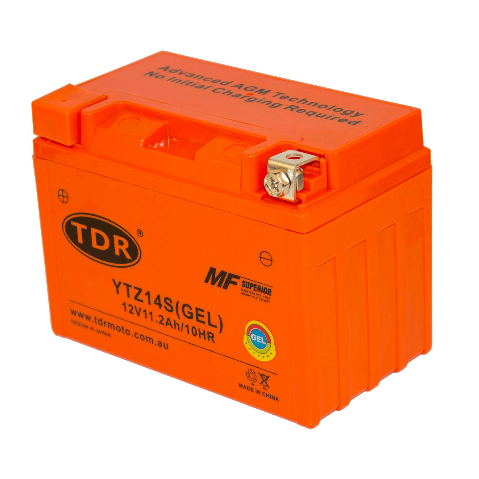 TEN YTZ12S YTZ14S Motorcycle Battery For Suzuki Kawasaki Ninja Z750 ZX