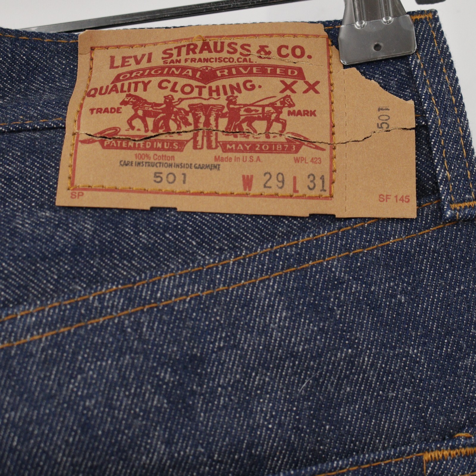 Vintage Levi's 501 Jeans Mens 29 Made in Usa #558 Rigid 70s Vintage Levi's 501 Jeans Mens 29 Made in Usa #558 Rigid 70s