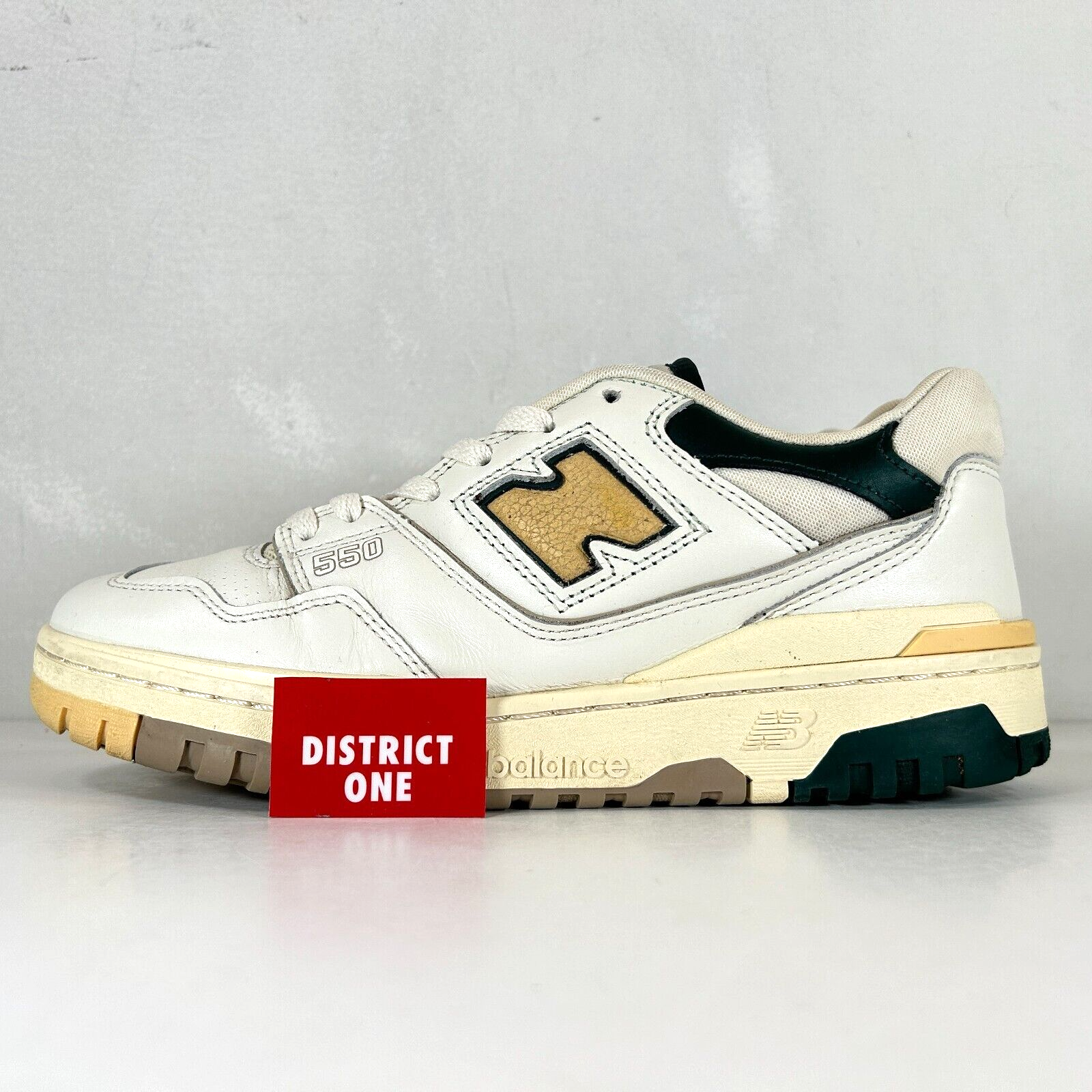 Aime Leon Dore ALD x New Balance 550 Natural Green Yellow - Size