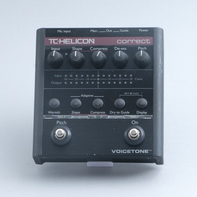 TC Helicon Voicetone Correct Vocal Effects Pedal P-25812