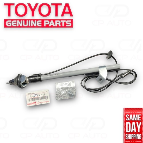 79 - 83 TOYOTA PICKUP MANUAL ANTENNA W/ HOLDER MAST ASSEMBLY