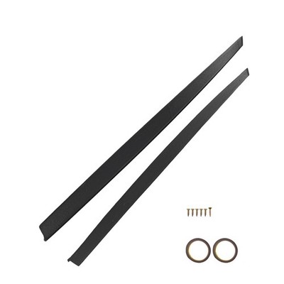 L & R Side Skirt Extension 2x for BMW M4 & F80 M3 2015-2019 Carbon Fiber Gloss