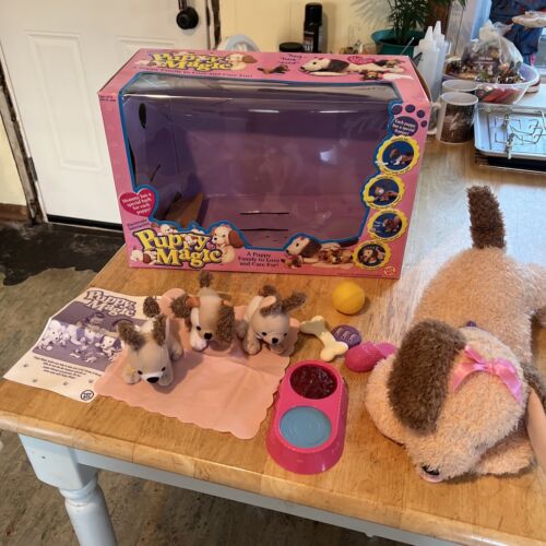 2000 Toy Biz Puppy Magic Beagle Family Surprise Interactive 2000 Toy Biz Puppy Magic Beagle Family Surprise Interactive
