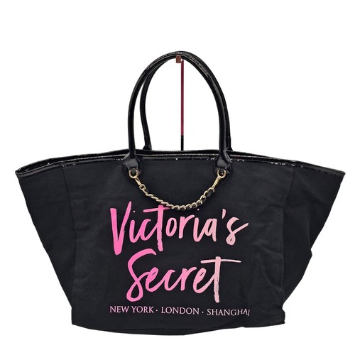 ☆Victoria's secret PINKお洒落なシンプルダッフルバッグ(黒)☆ Amazon | [Victoria's Secret] ヴィクトリアシークレット VSX