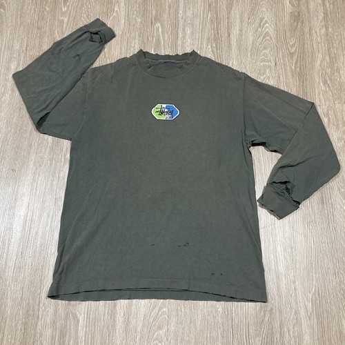 Stussy Shirt M Vintage 90s 00s Distressed Skateboard Skating
