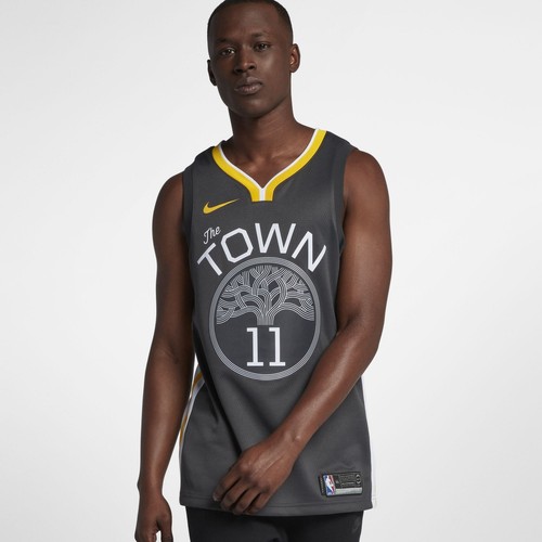 [877205-062] Мужская футболка Nike NBA GS Warriors Klay Thompson Swingman, заявление E
