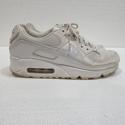 Nike Air Max 90 Women’s Shoes White Mesh Leather CV8110-100 Size 7