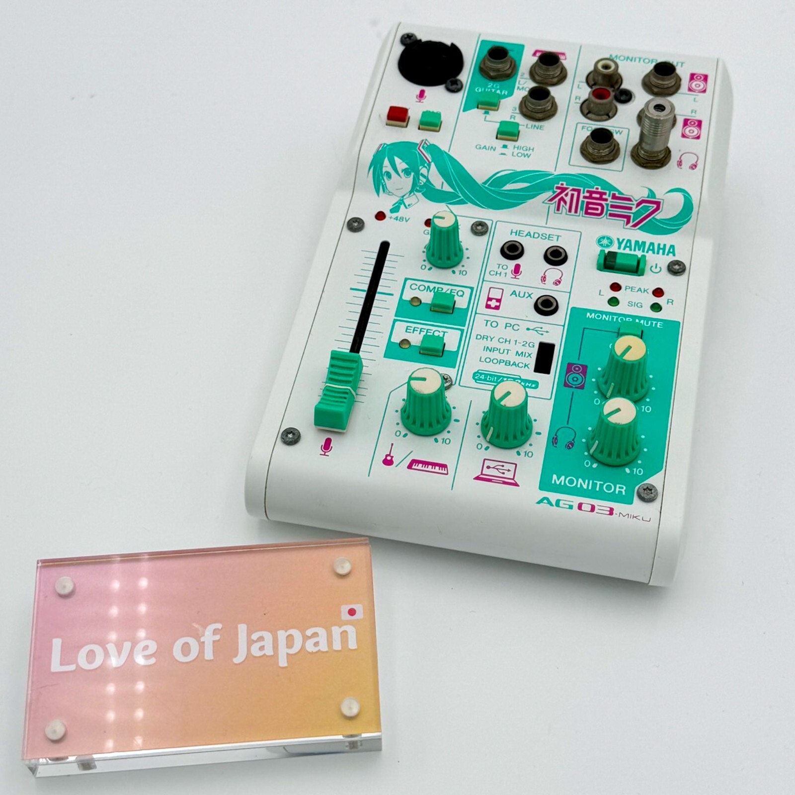YAMAHA ウェブキャスティングミキサー 初音ミクAG03-MIKU