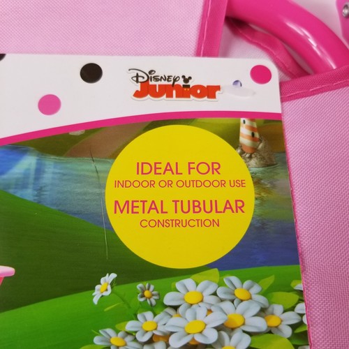 Disney Patio Chair Minnie Mouse Pink Flowers Beach Camp Foldable Happy Helper